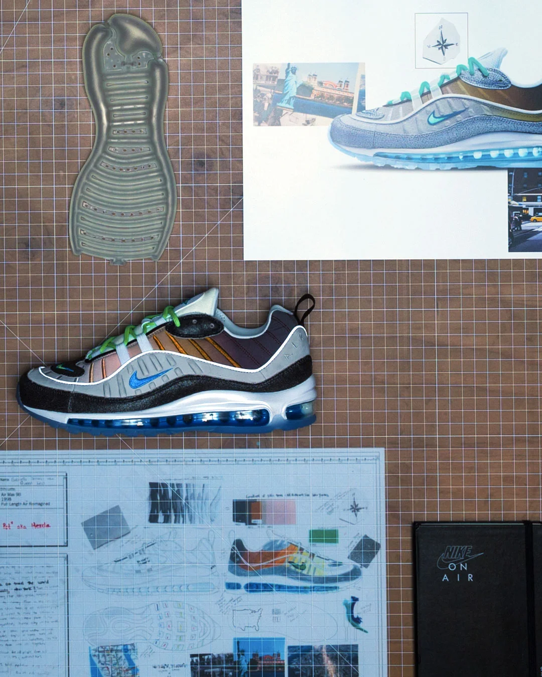 nike air max 98 on air gabrielle serrano