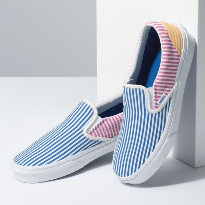 More Colorful Patterns Hit The Classic Vans Slip On — Cnk Daily  (Chicksnkicks)