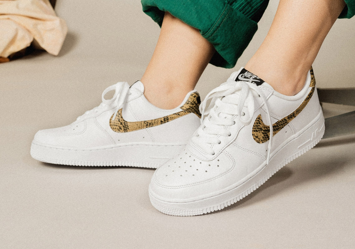 The '96 'Ivory Snake' Nike Air Force 1 Returns