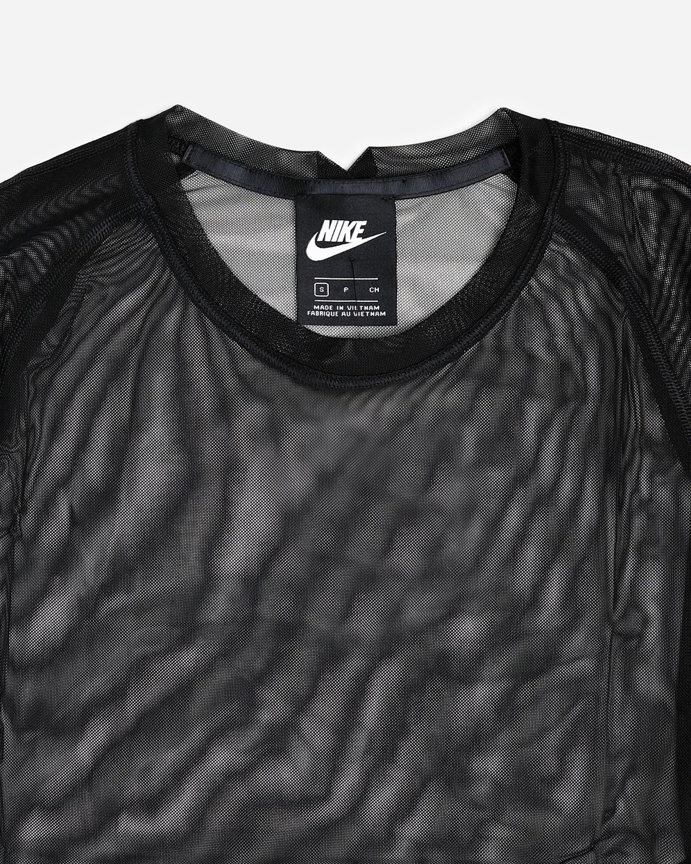 sheer nike top