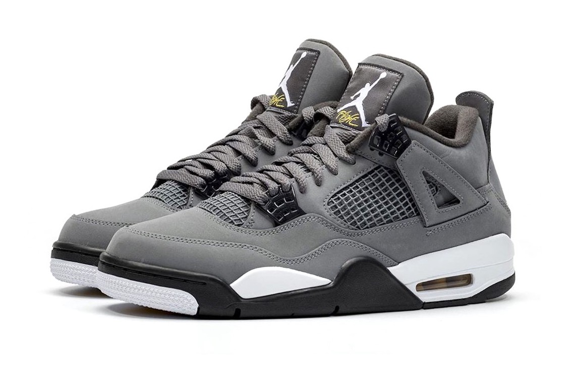 jordan 4s grey suede