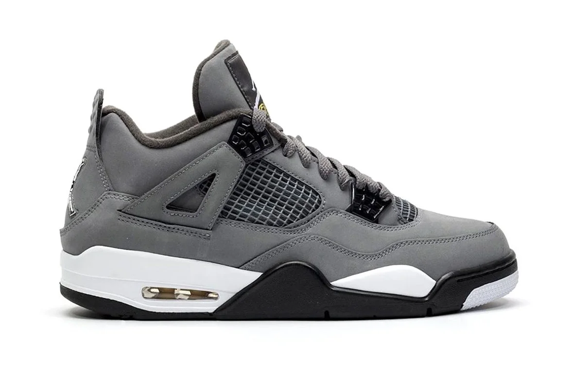 cool grey 4s on feet