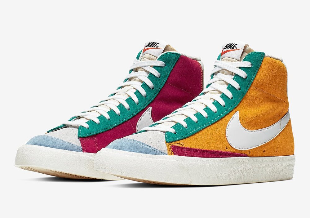Wish List: Colorblocking Turns Up the Heat On the Nike Blazer Mid '77  Vintage — CNK Daily (ChicksNKicks)
