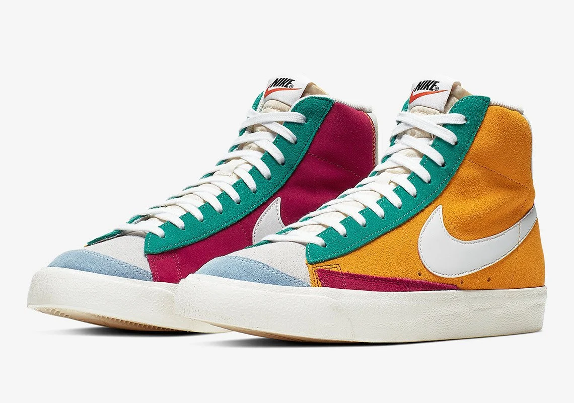 Wish List: Colorblocking Turns Up the Heat On the Nike Blazer Mid '77 Vintage