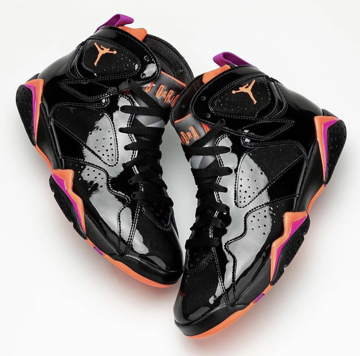 black gloss jordan 7