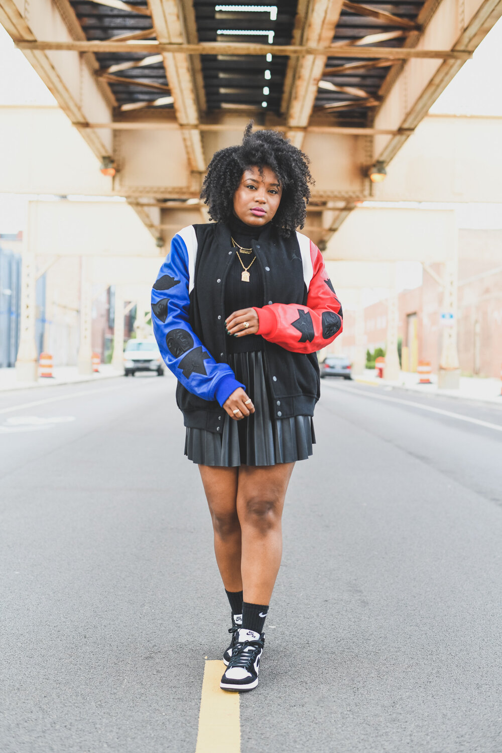 SneakHer Style Tip: The Jordan Sport DNA Varsity Jacket Styled Three Ways —  CNK Daily (ChicksNKicks)