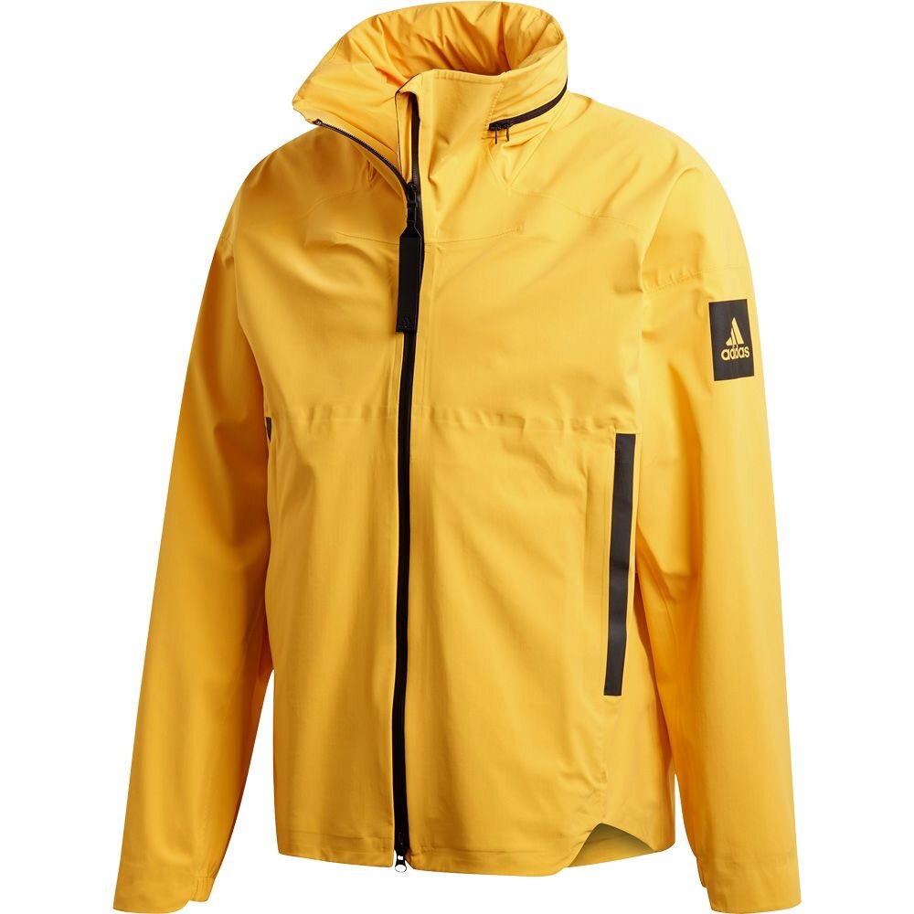 adidas rain jacket yellow