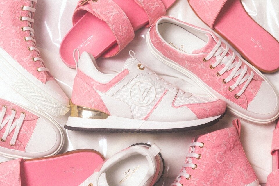 Cop or Can: Louis Vuitton Introduces the Pink Monogram Footwear Collection  — CNK Daily (ChicksNKicks)