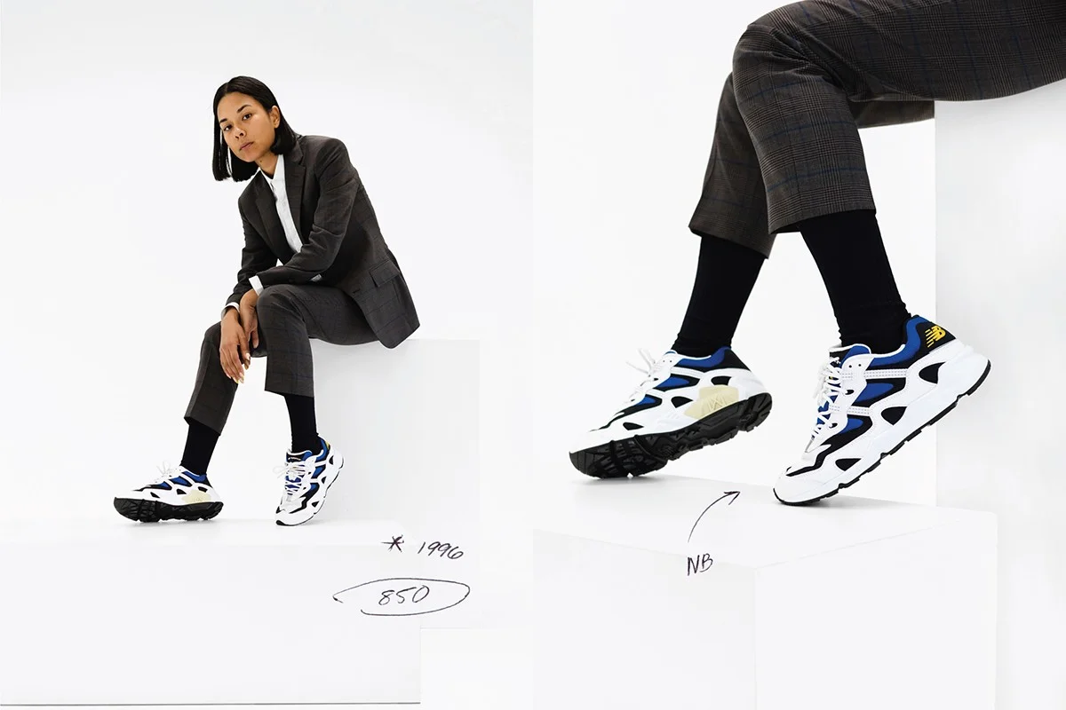 new balance 850 mono pack navy