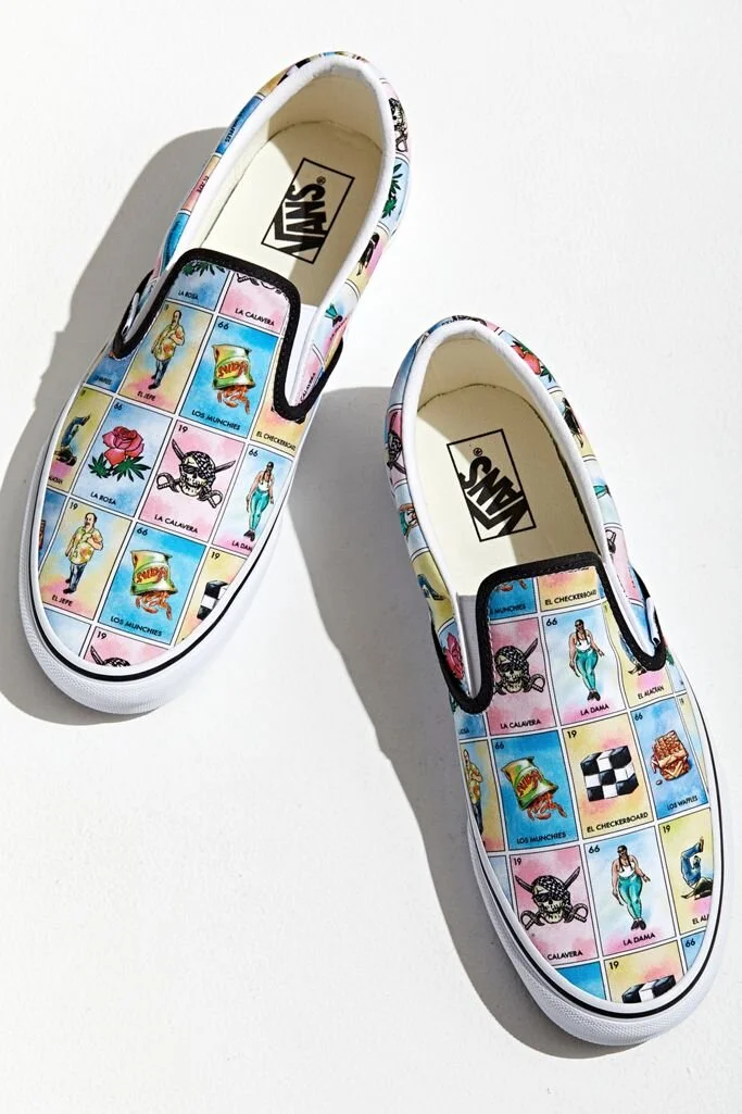 mexican loteria vans