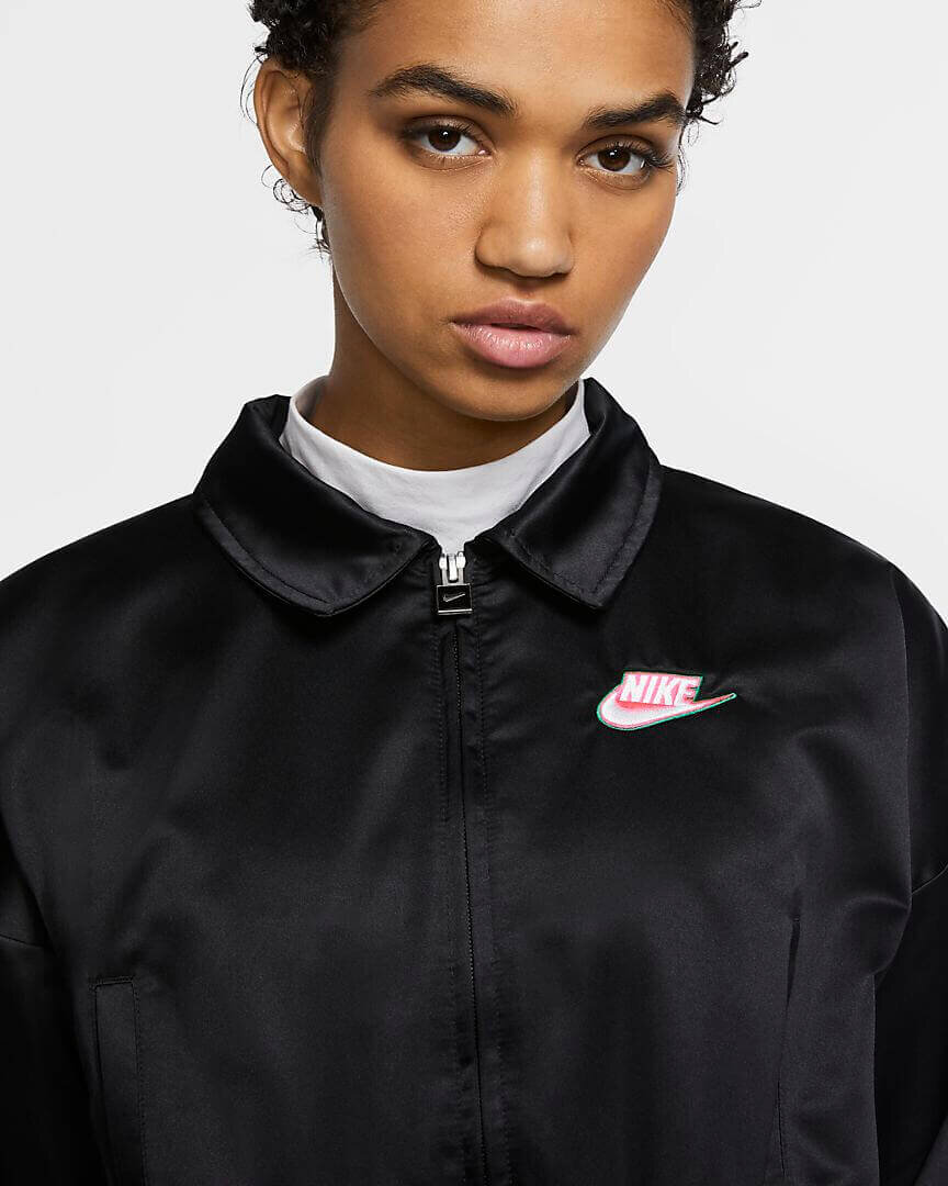 CNK-Nike-Sportswear-Icon-Clash-Womens-Satin-Long-Jacket-Hyper-Black-Up-Close-Front.jpg