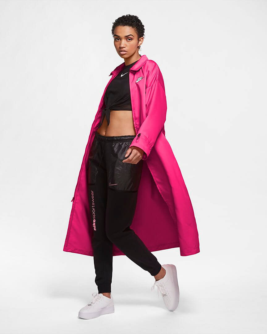 CNK-Nike-Sportswear-Icon-Clash-Womens-Satin-Long-Jacket-Hyper-Pink-Front-Styled.jpg