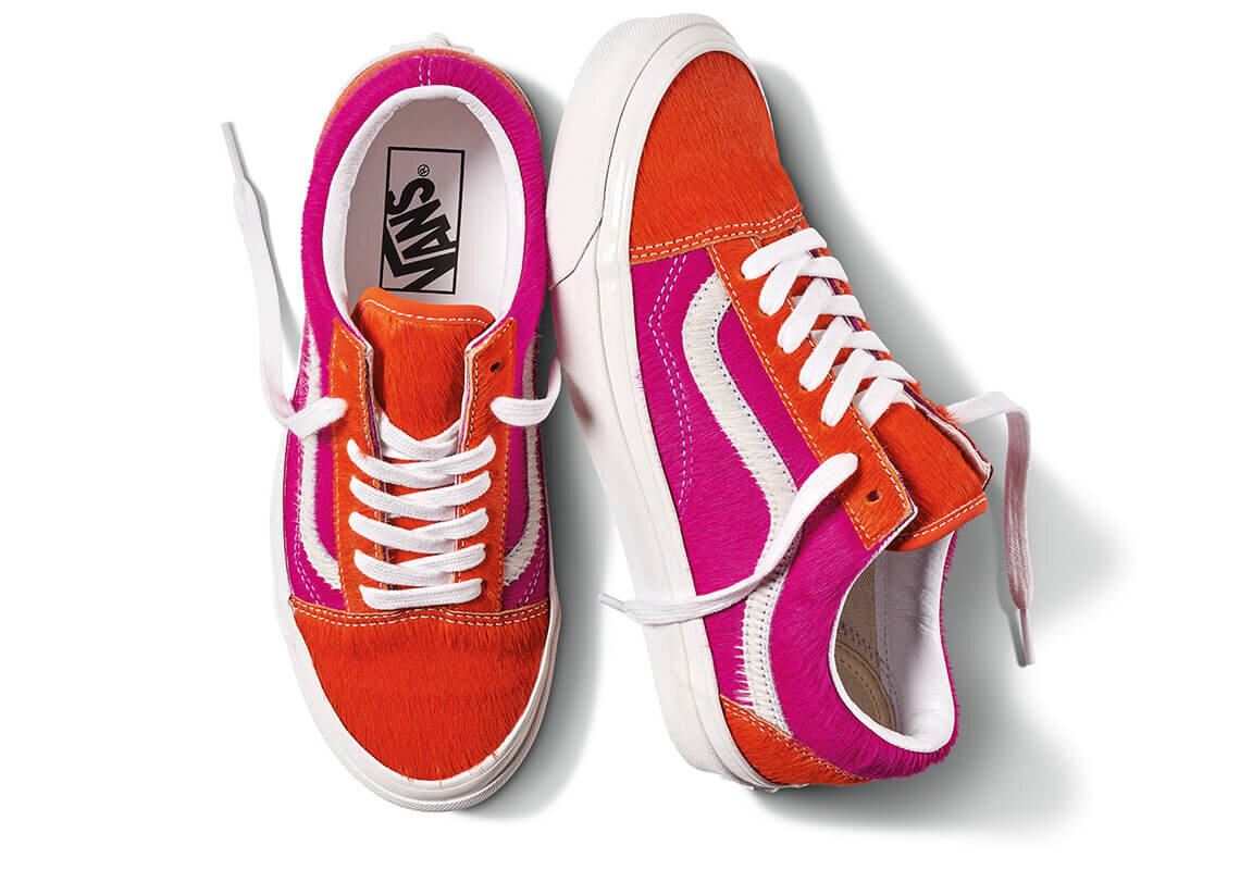 color blocking vans