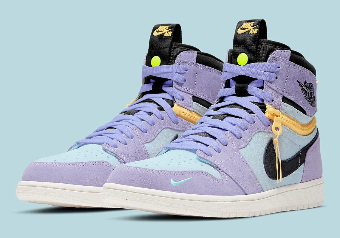 Purple And Yellow Jordan High Blue Purple And Yellow Jordan 1s