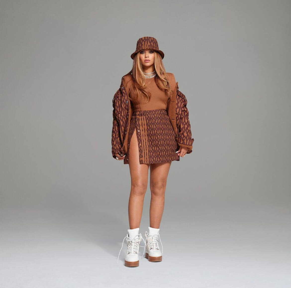 CNK-Ivy-Park-Icy-Park-brown-printed-skirt-jacket-bucket-hat.jpg