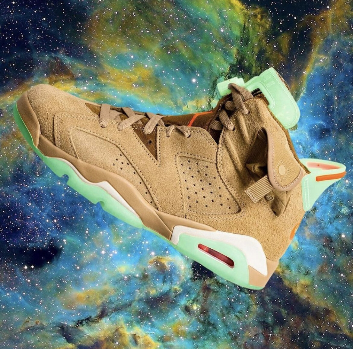 Air Jordan 6 x Travis Scott 'British Khaki' | Release Information