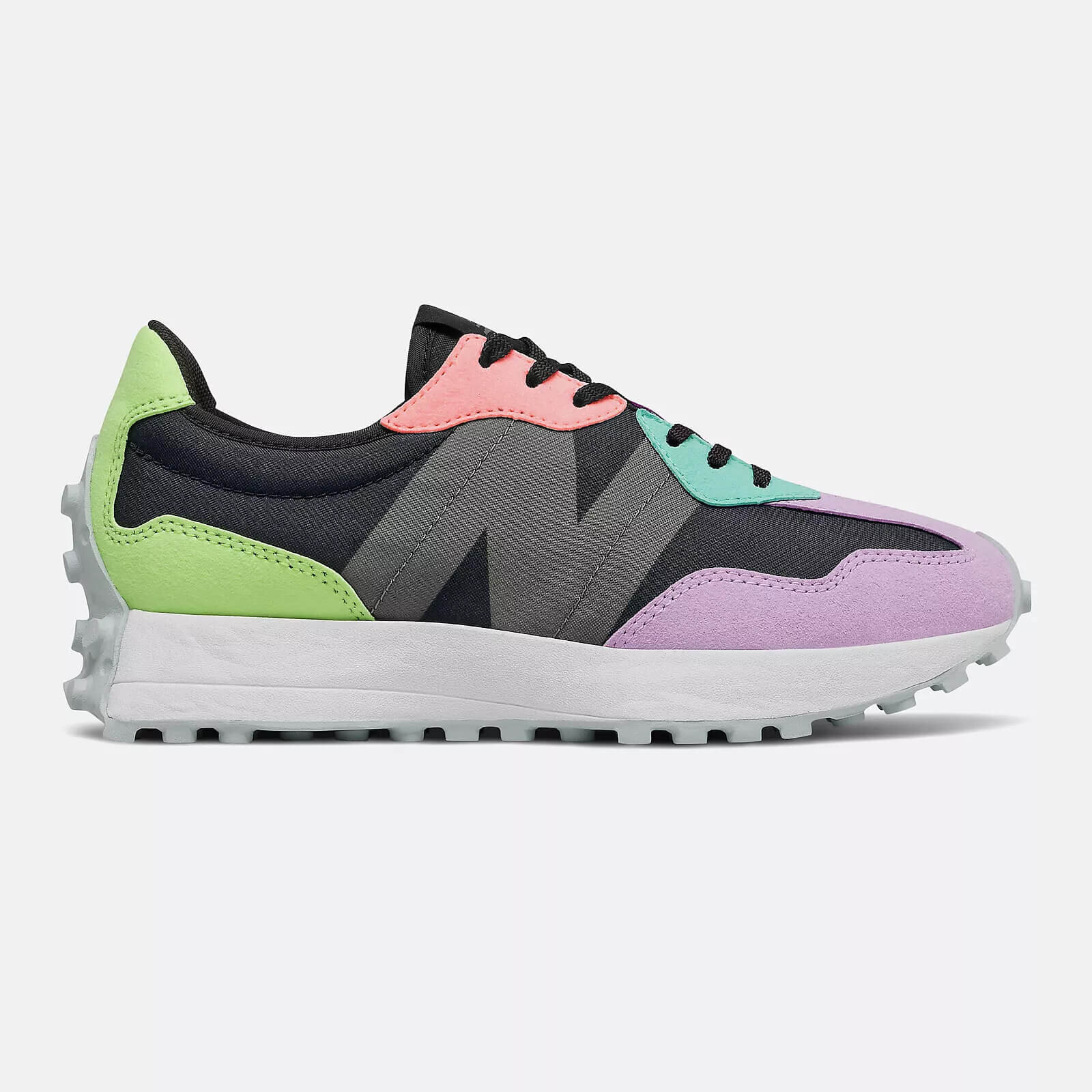 WMNS New Balance 327 'Black/Dark Violet' | Available Now WMNS New Balance 327 'Black/Dark Violet' | Available Now