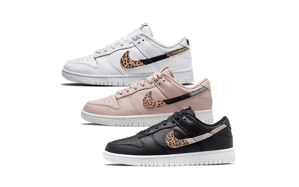 NIKE WMNS DUNK LOW SE ANIMAL SWASH