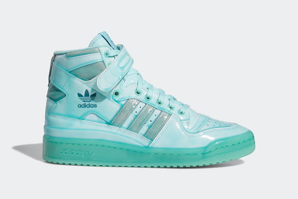 adidas JEREMY SCOTT FORUM DIPPED ディップ 箱付 adidas Jeremy Scott x Forum High Dipped - Blue for Sale