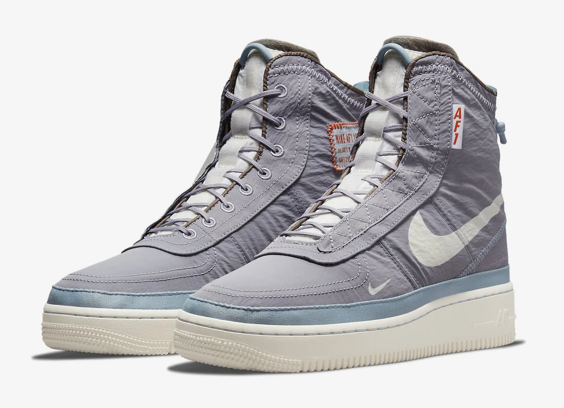 Nike Air Force 1 Shell 'Provence Purple' and ‘Sail’ | First Look