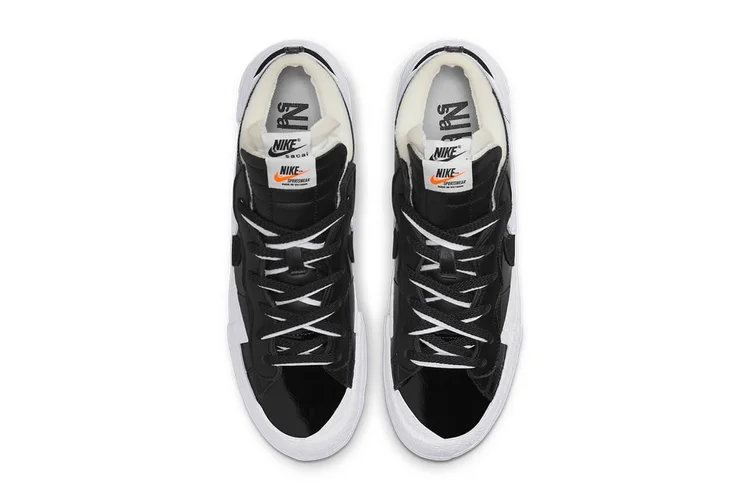 sacai × Nike Blazer Low PatentLeather 28 sacai x Nike Blazer Low 