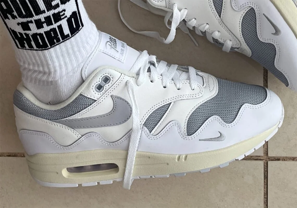Nike x Patta Air Max 1 'White/Gray' | First Look