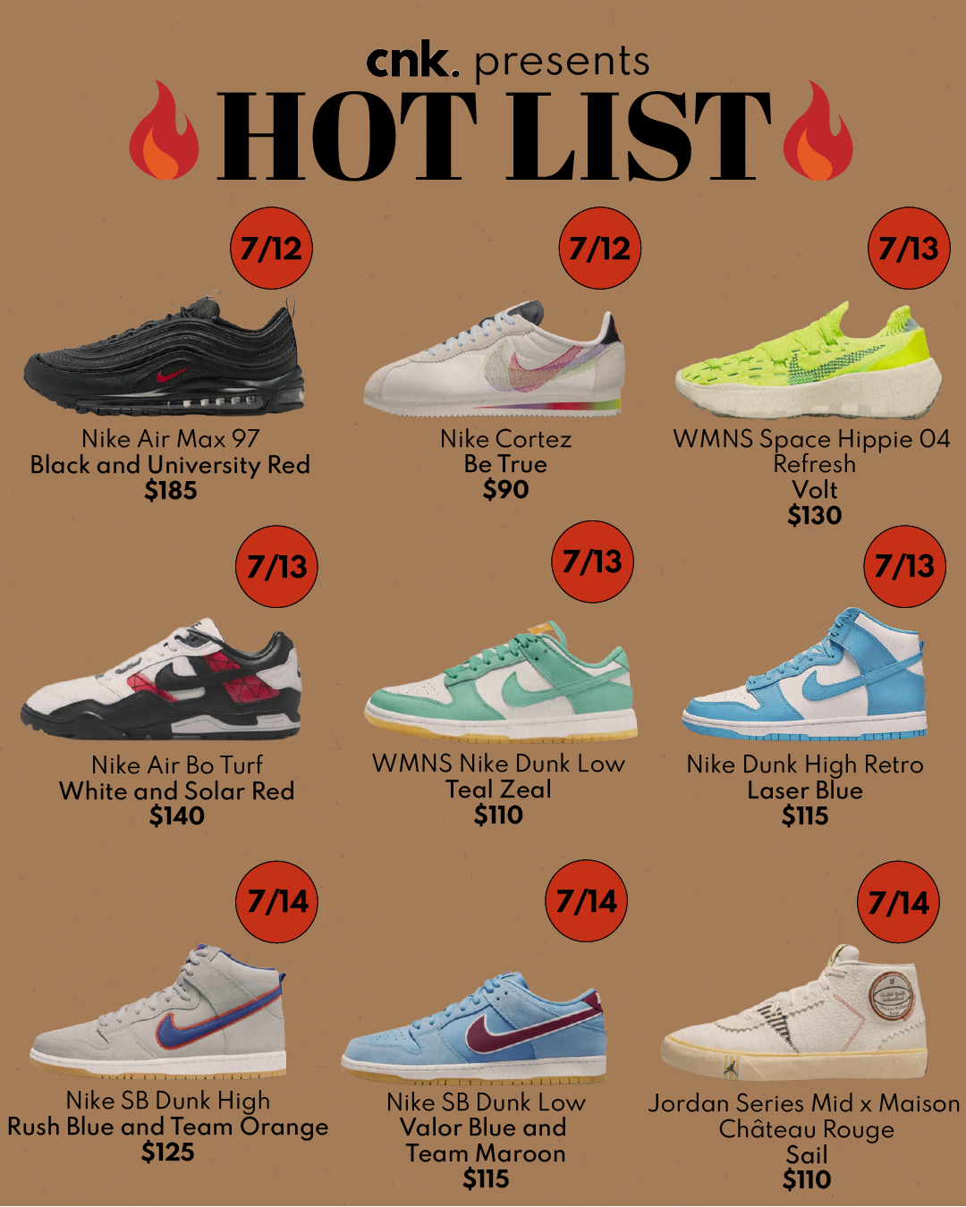 CNK Presents: The Hot List                                          