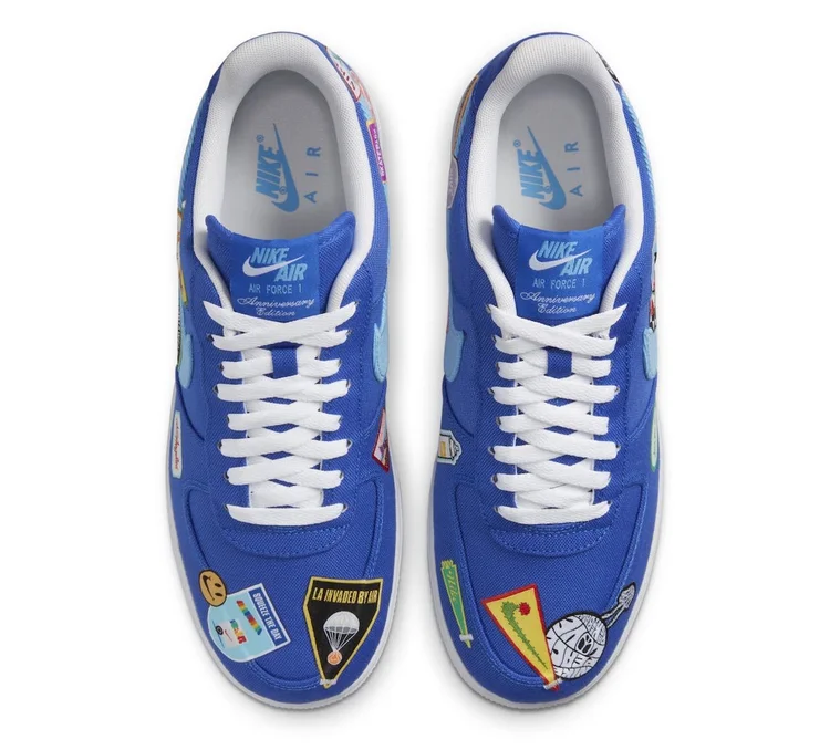 ★NIKE★40周年記念★AIR FORCE 1 '07 PATCHED UP★人気★追跡可 ☆NIKE☆40周年記念☆AIR FORCE 1 '07 PATCHED UP☆人気☆追跡可