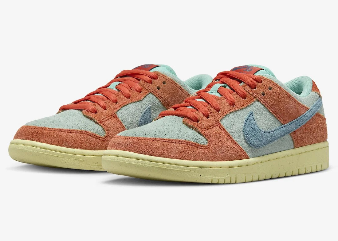 Nike SB Dunk Low "Orange and Emerald Rise" I Release Info
