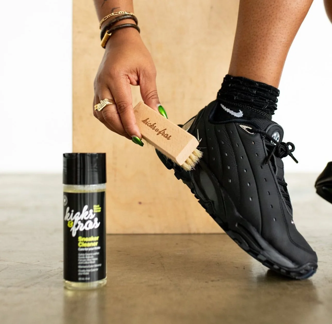 Kicks &amp; Fros Sneaker Cleaner | Available Now
