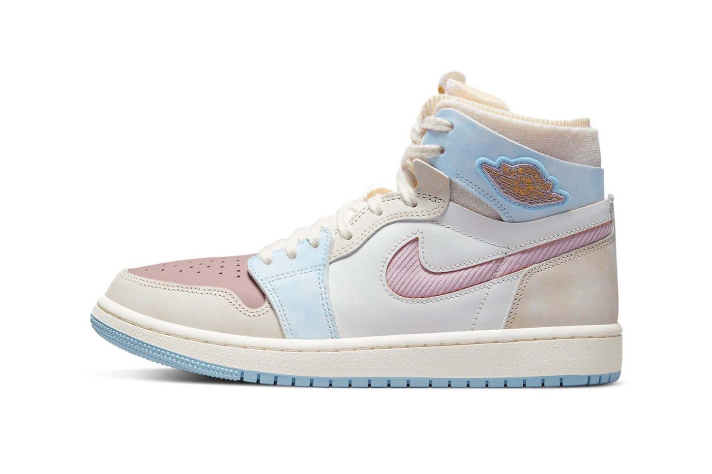 New pink and blue jordans best sale