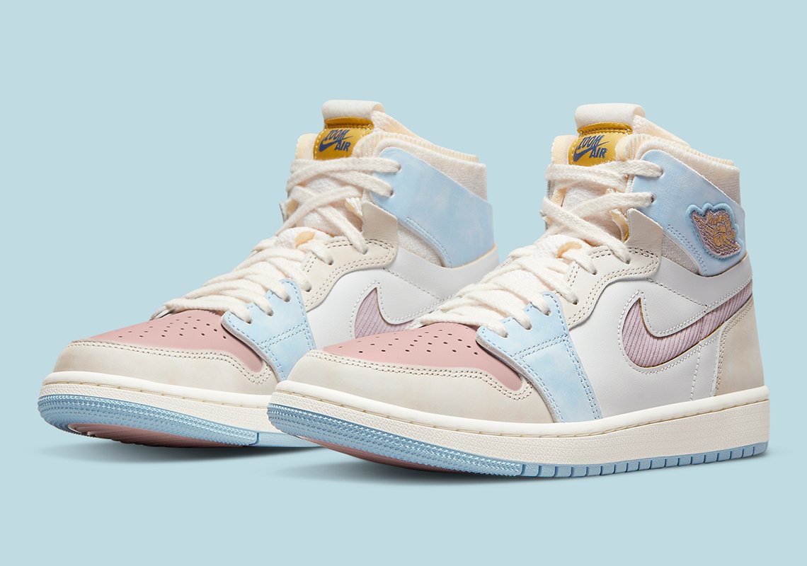 Nike Air Jordan 1 Zoom Comfort 'Pink Oxford' and 'Celestine Blue' | First Look CNK Daily (ChicksNKicks)