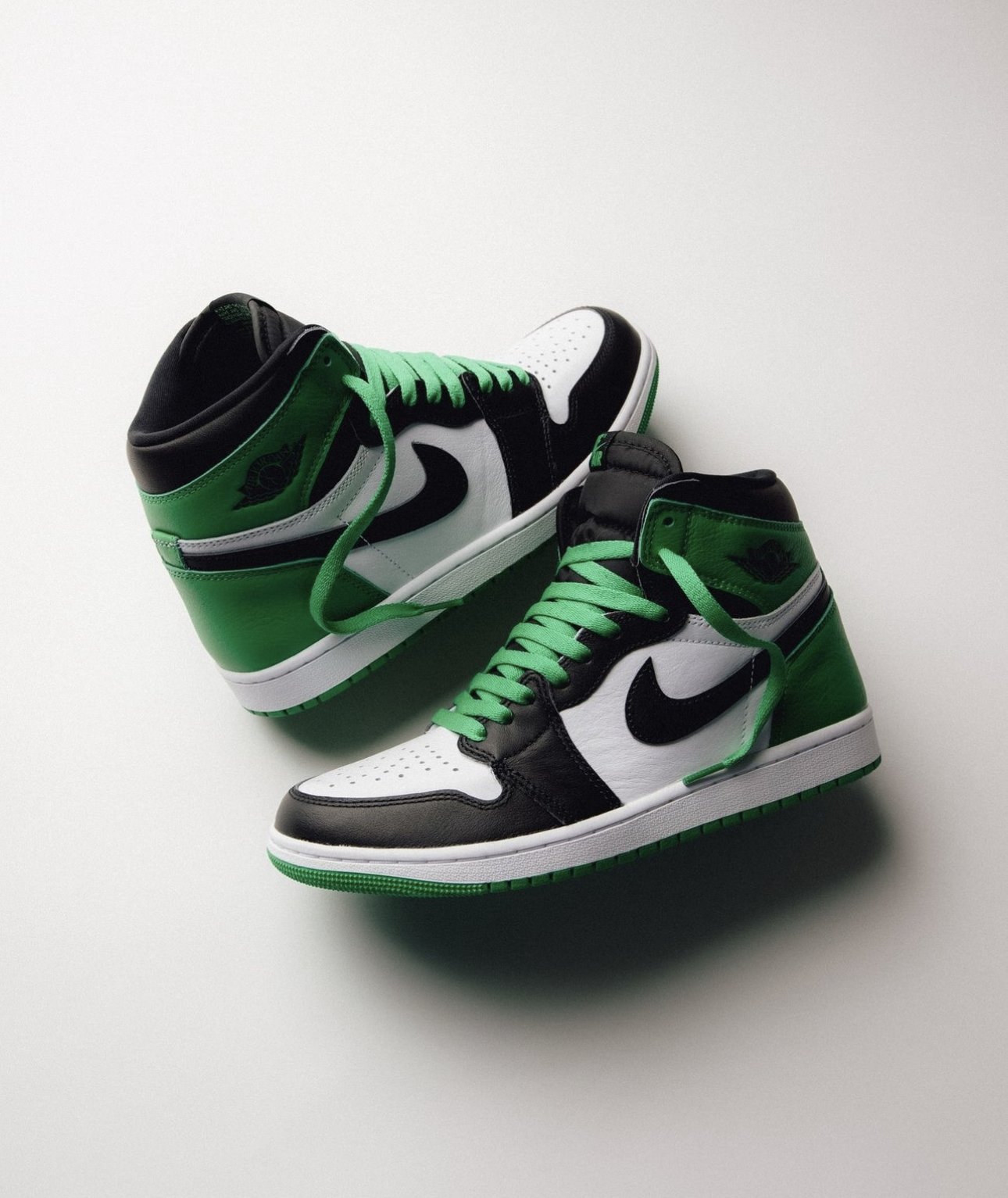 Air Jordan 1 'Black and Lucky Green'   Release Info — CNK Daily