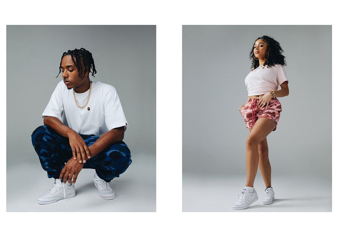 BAPE + Reebok Are Restocking their Club C 85 and Instapump BAPE + Reebok Are Restocking their Club C 85 and Instapump