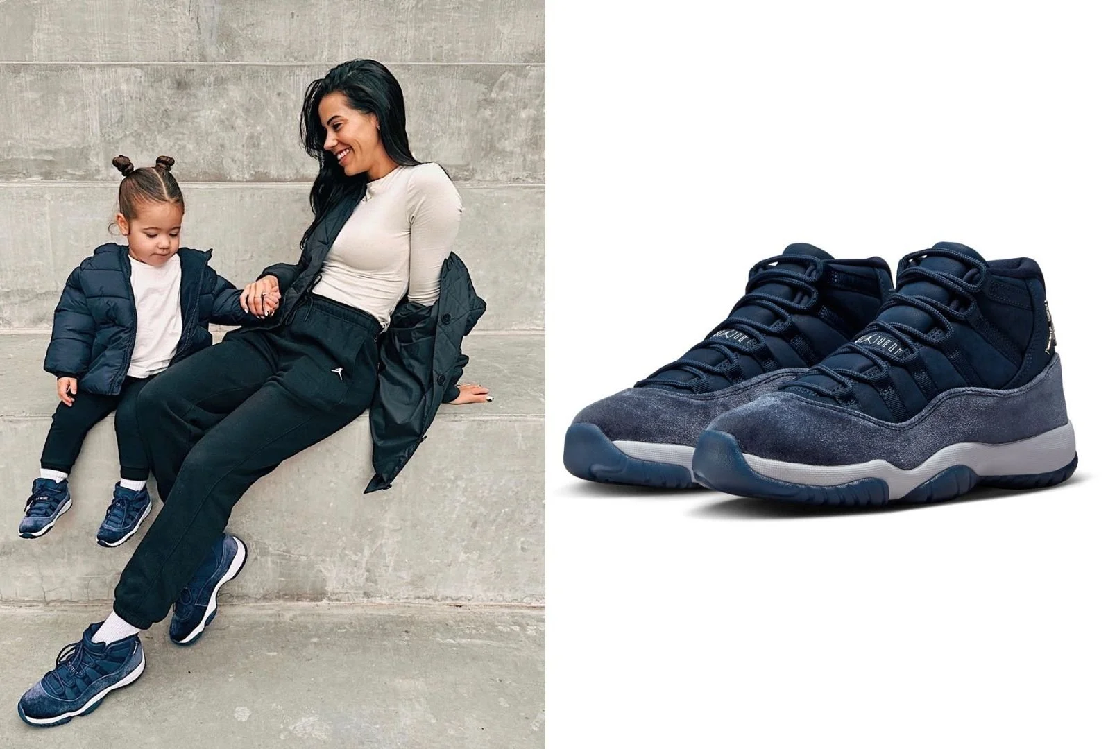 midnight navy jordans