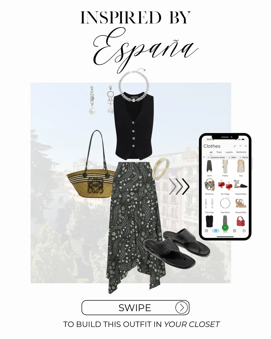 My husband and I just got back from an incredible trip to 🇪🇸, and I was completely captivated by the style of Spanish women. Over my next three posts, I&rsquo;ll be sharing looks inspired by their seemingly effortless elegance&mdash;styled in ways 