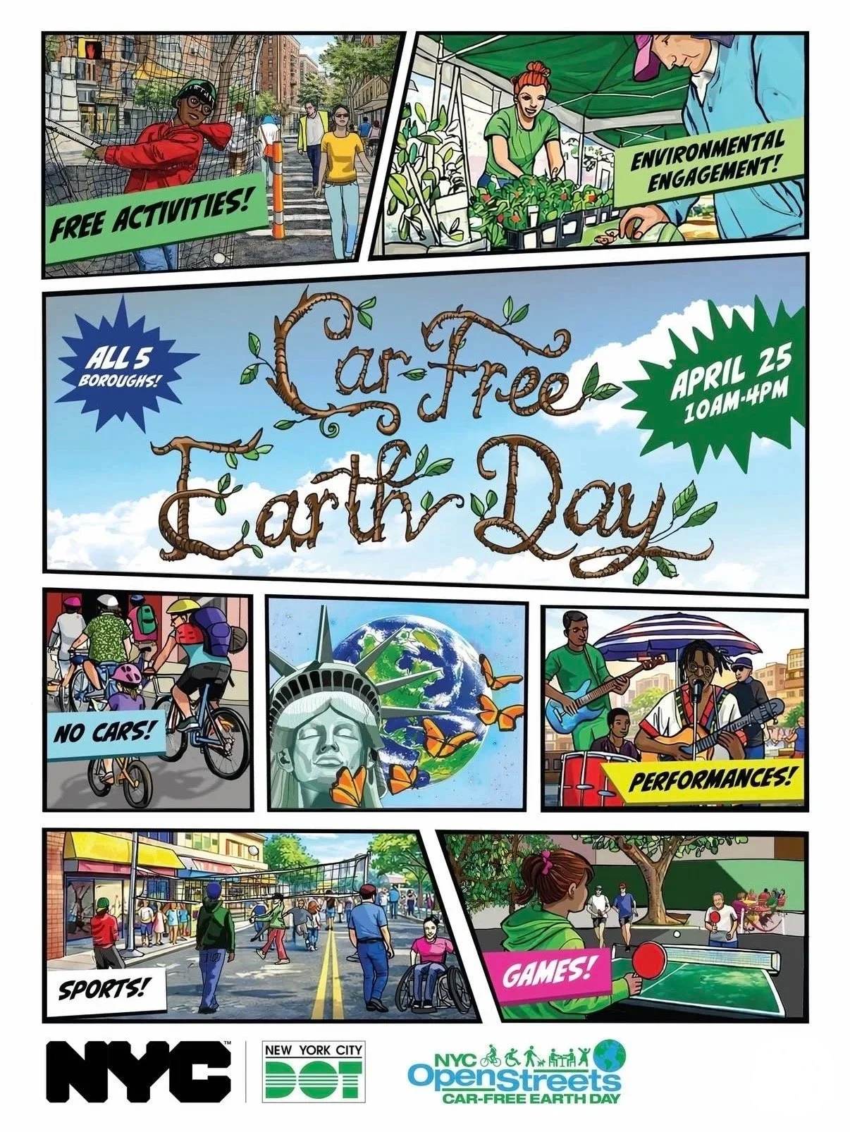 Car-Free Earth Day: Sunset Park