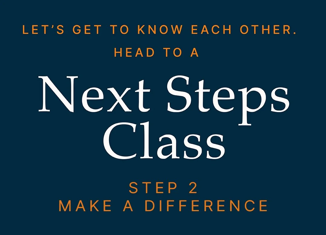 Next Steps 2: Make a Difference