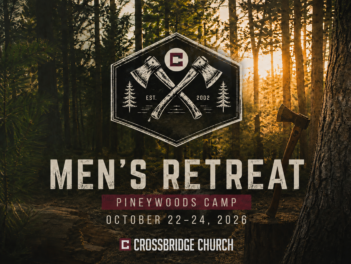 Men's Retreat 2026 SAVE THE DATE