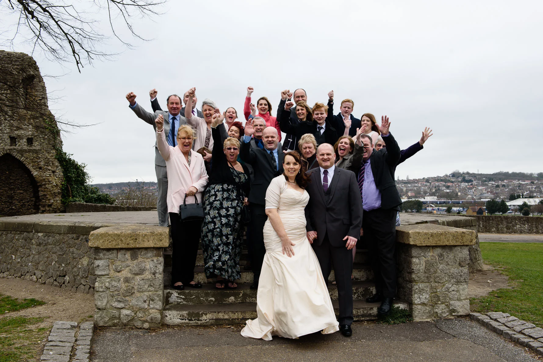 Debbie and Kevin's wedding