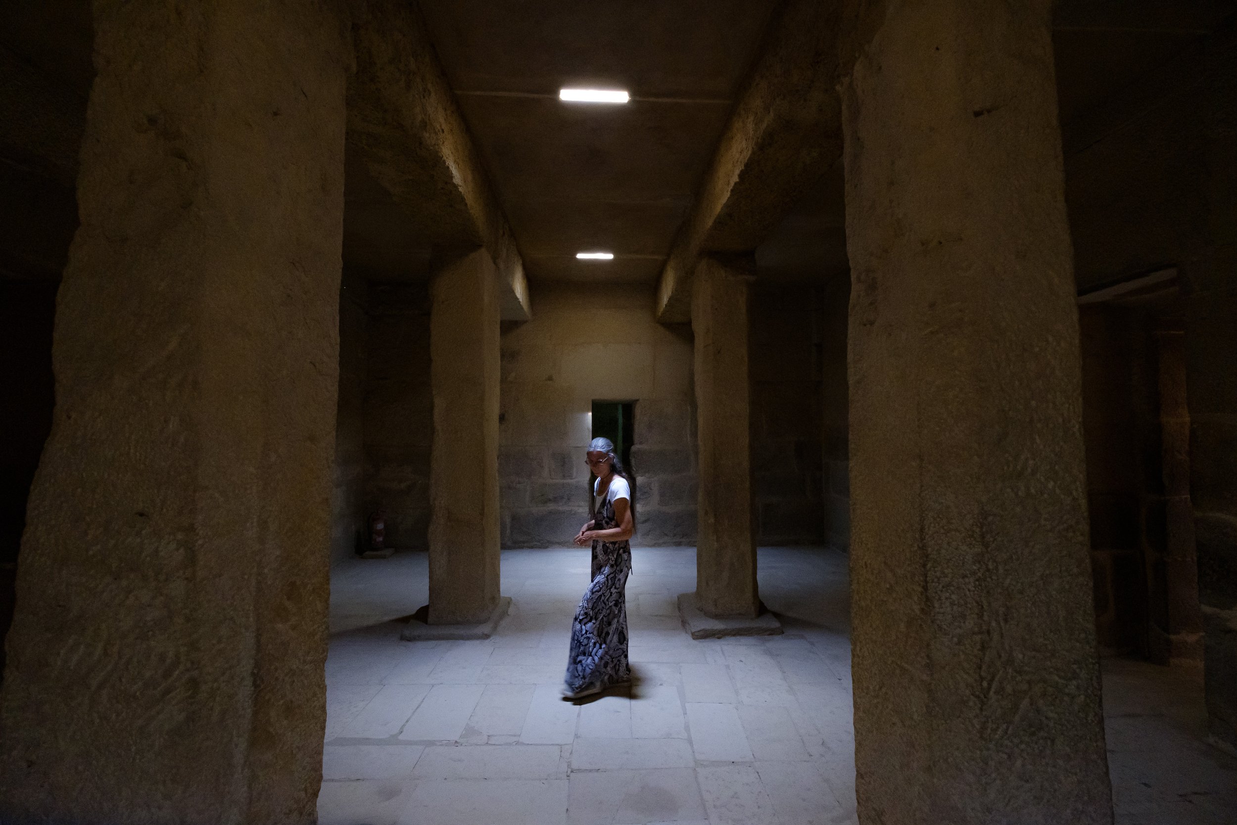 Inside the tomb of Ptah-hotep II