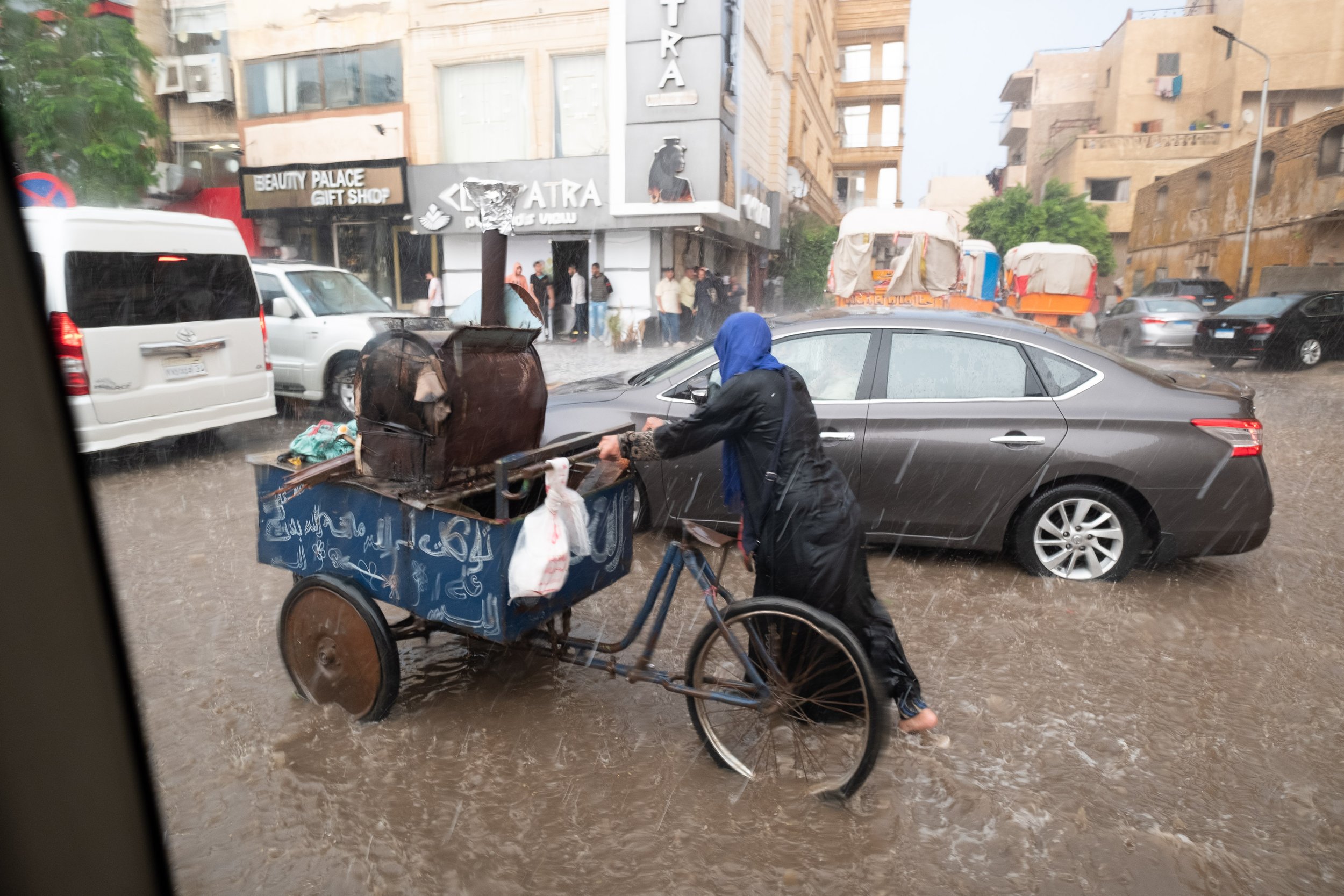 Rain in Cairo