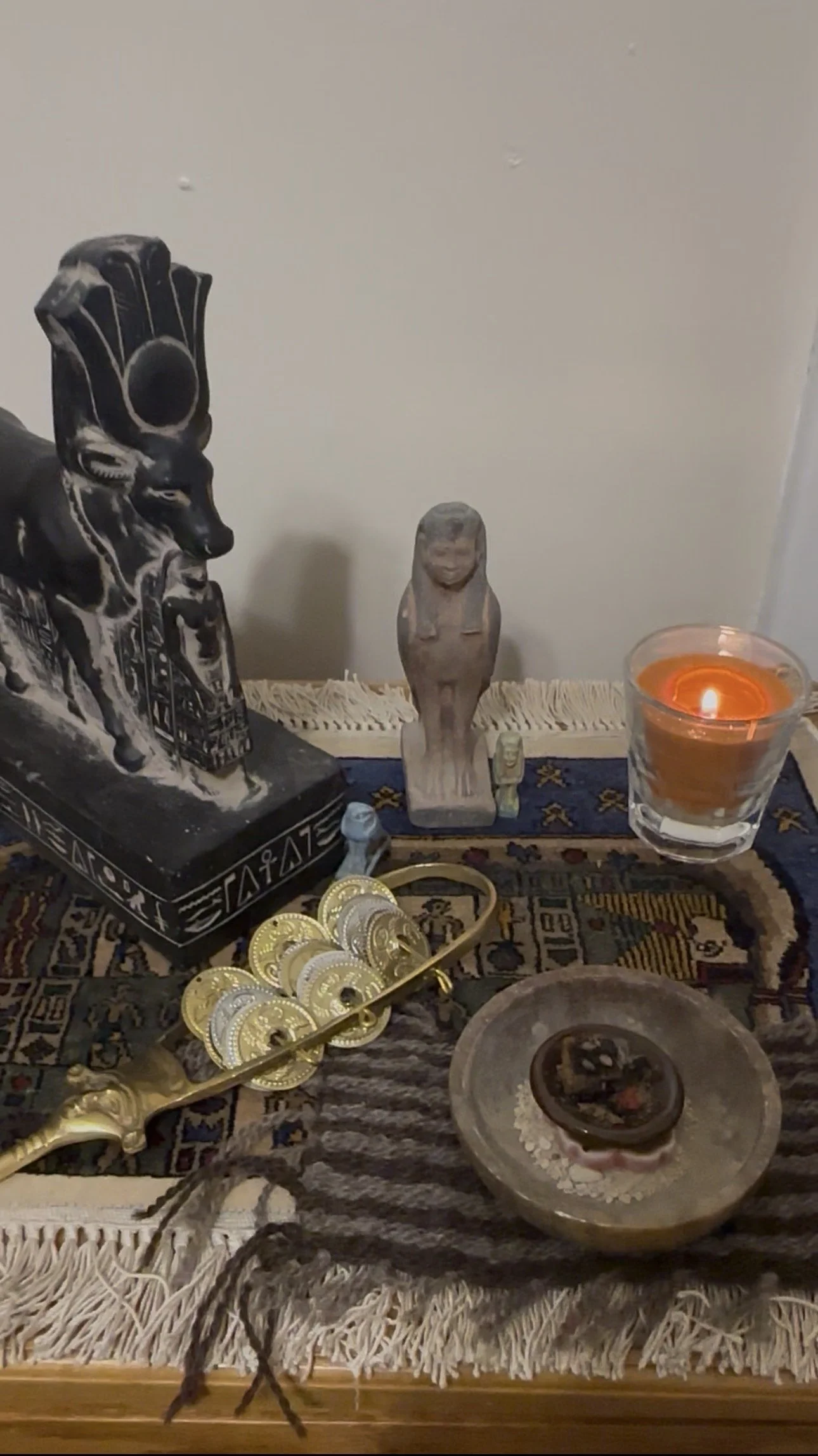 I heard the heartbeat of Hathor....