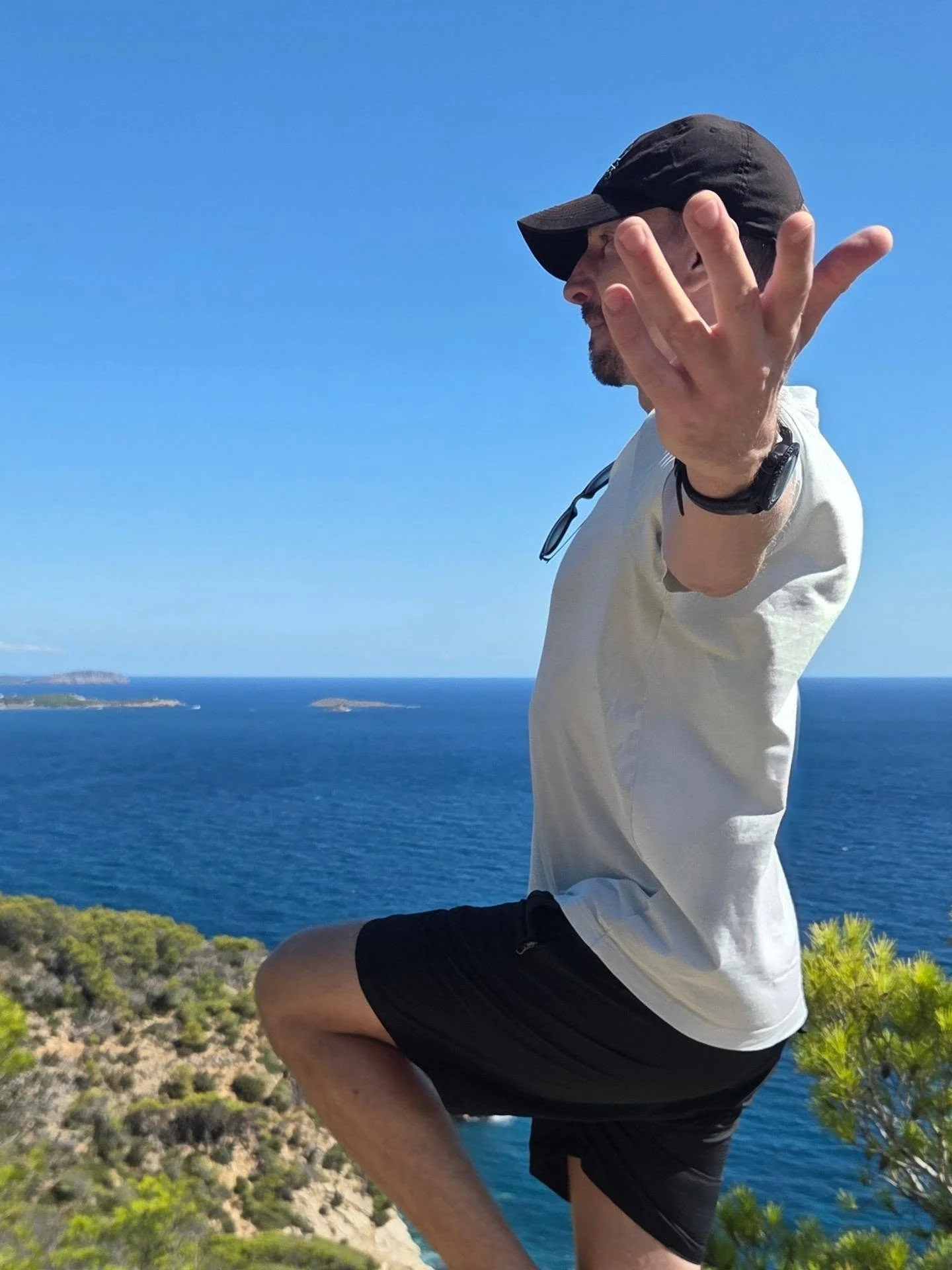 Recharging on the quiet side of Ibiza ☀️ Good energy, endless coastline, and a crew of cool cats/kittens🐾 to chill with. Balance is everything. 

#CollinsFitness #Ibiza #IslandRetreat #MindsetAndMotion #coastalliving