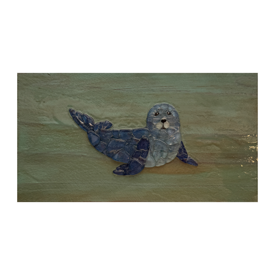 Sea Glass Harbor Seal