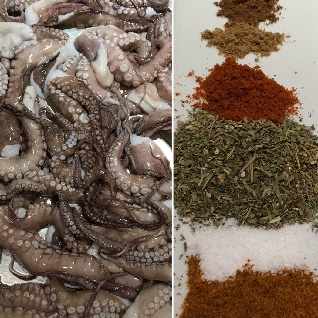 Octopus & Spices / Ready For The Slow Cooker