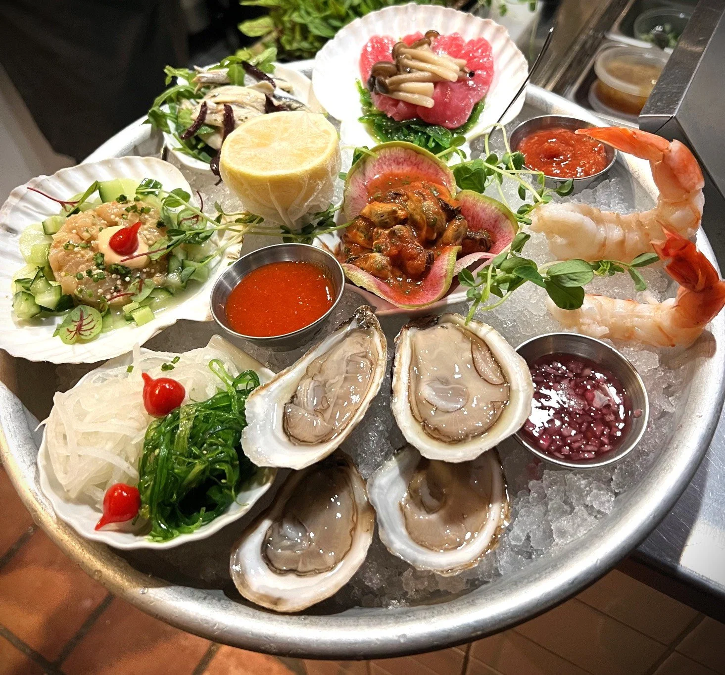 Petit Plateau | seafood on ice