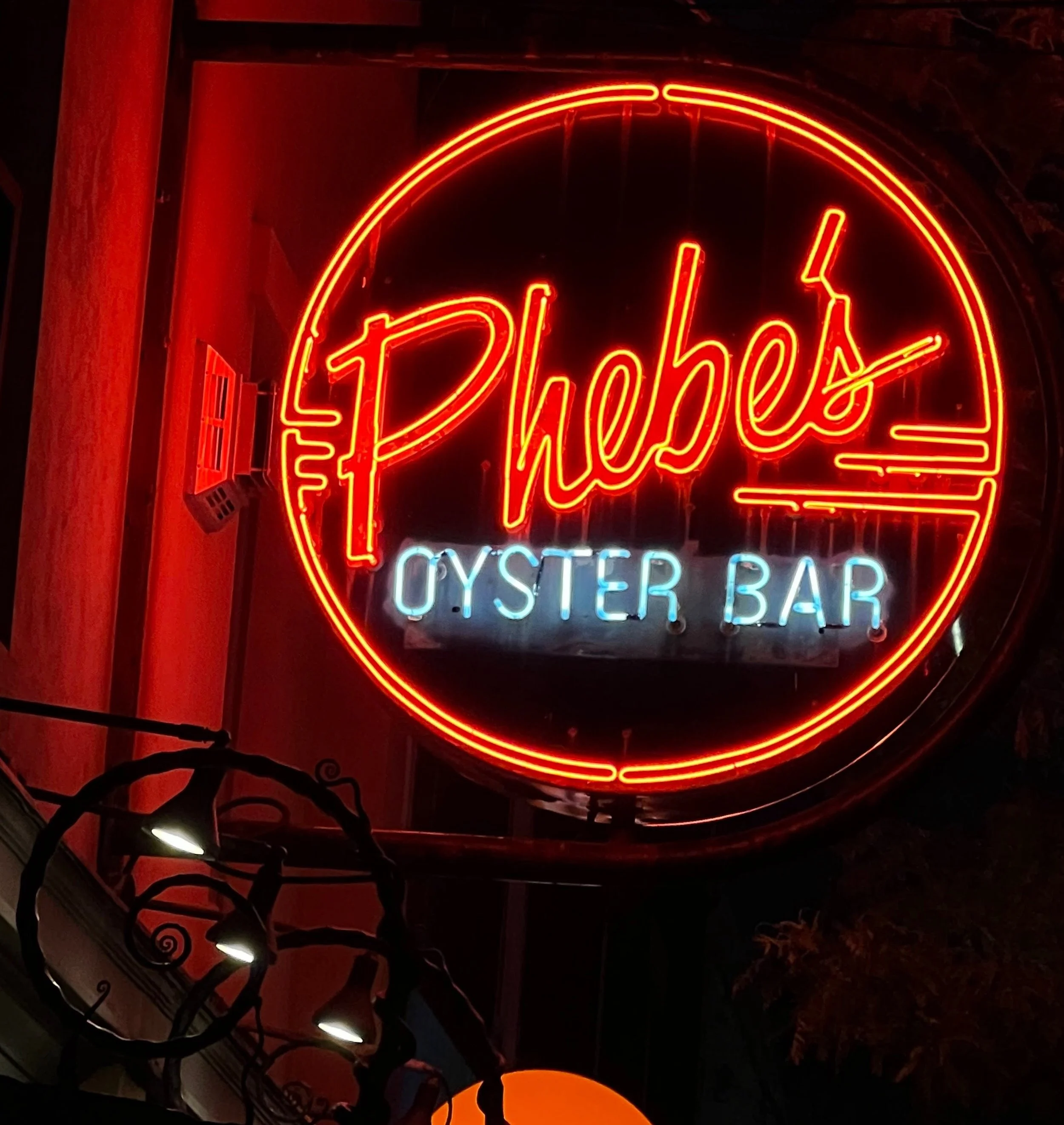 Phebe's Oyster Bar since 1981.