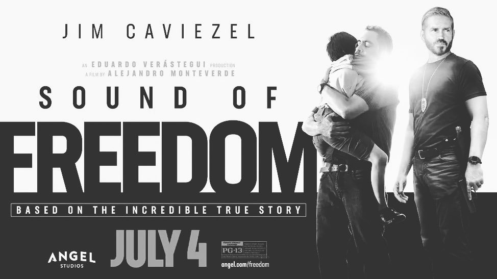 Find time this July 4th or this summer to see and support  #soundoffreedom film. Truth needs to be revealed #kidsnotforsale #savethechildren #pleaseshare