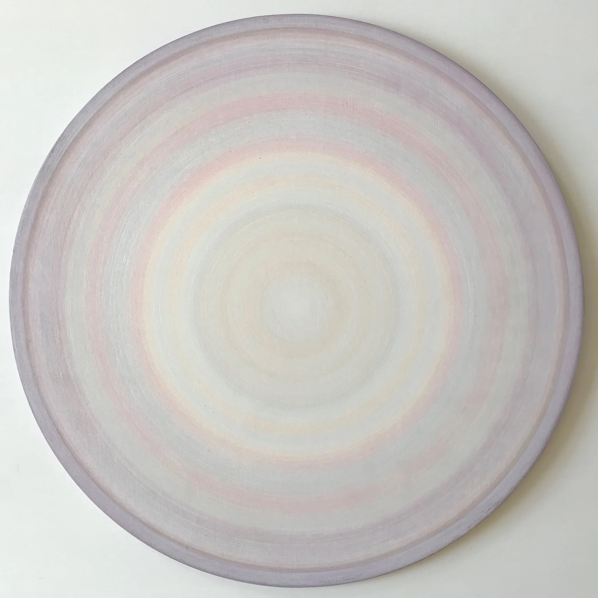 oil on 1/4” baltic birch panel. 18”. 2021.